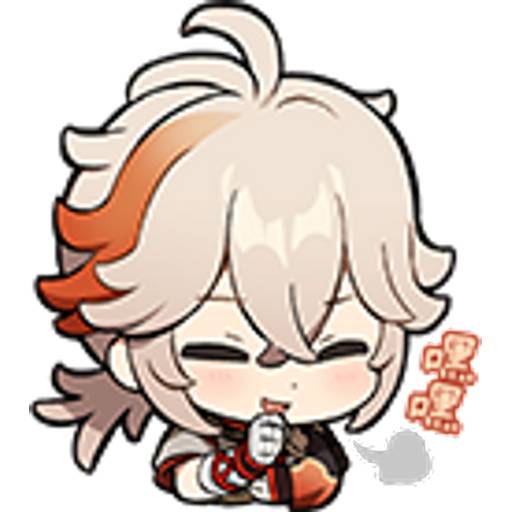 Набор стикеров Genshin Impact #2 для WhatsApp 5