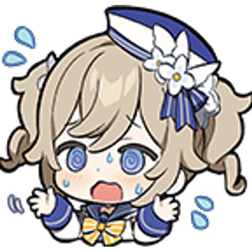 Набор стикеров Genshin Impact #2 для WhatsApp 6