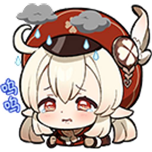 Набор стикеров Genshin Impact #2 для WhatsApp 7