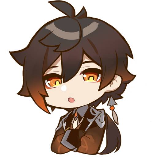 Набор стикеров Genshin Impact Stickers для WhatsApp 16