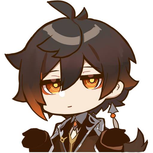 Набор стикеров Genshin Impact Stickers для WhatsApp 18