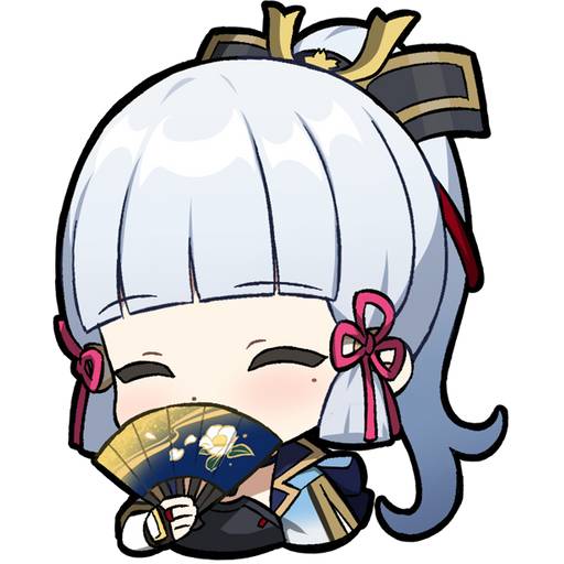 Набор стикеров Genshin impact stickers pack 8 для WhatsApp 1