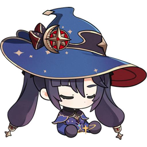 Набор стикеров Genshin Impact Teyvat Times 1-4 для WhatsApp 20