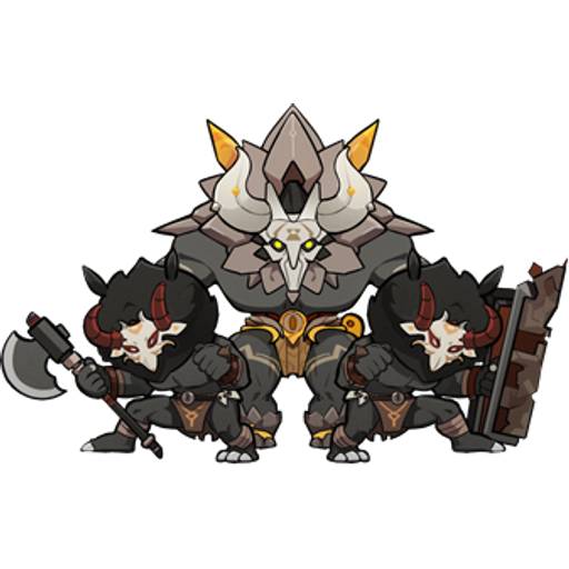 Набор стикеров Genshin Impact Teyvat Times 1-4 для WhatsApp 27