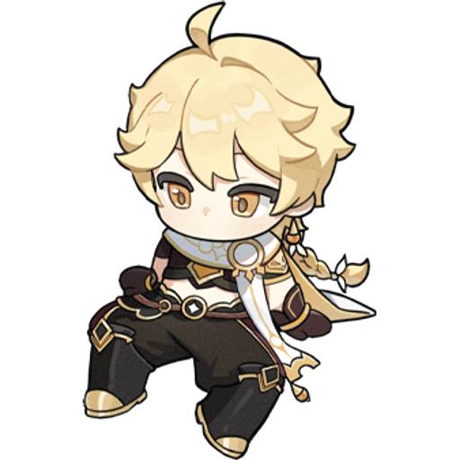 Набор стикеров Genshin Impact Teyvat Times 1-4 для WhatsApp 28