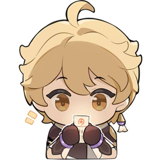 Набор стикеров Genshin Impact Teyvat Times 1-4 для WhatsApp 4