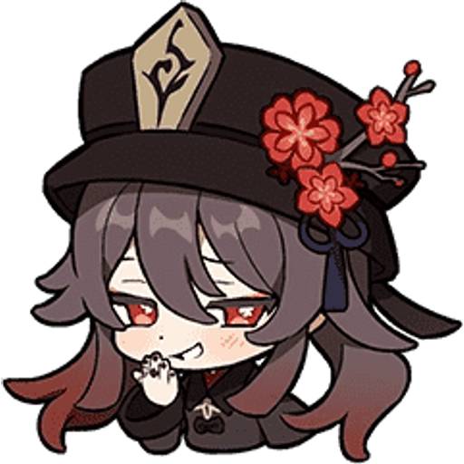 Набор стикеров Genshin Stickers Set 5 для WhatsApp 1