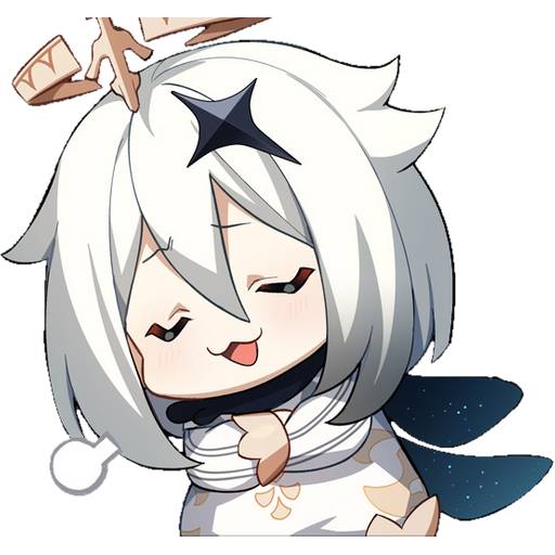 Набор стикеров genshin stickersss 4 для WhatsApp 14