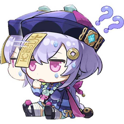 Набор стикеров genshin stickersss 4 для WhatsApp 24