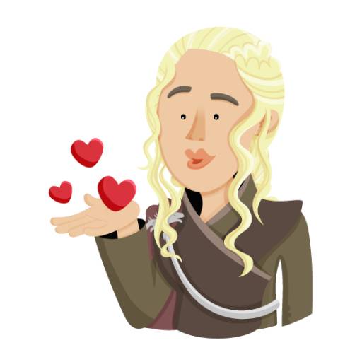 Набор стикеров GOT для WhatsApp 5