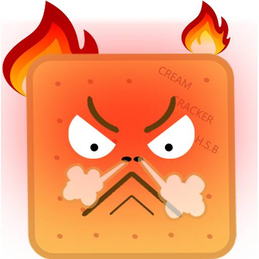 Набор стикеров HS Cream Cracker Sticker для WhatsApp 1