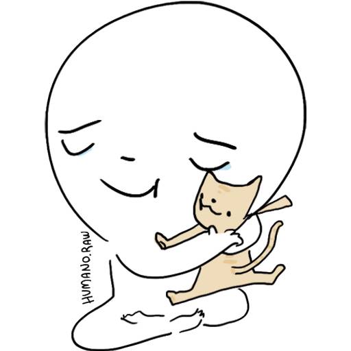 Набор стикеров HUMANO RELOADED для WhatsApp 23