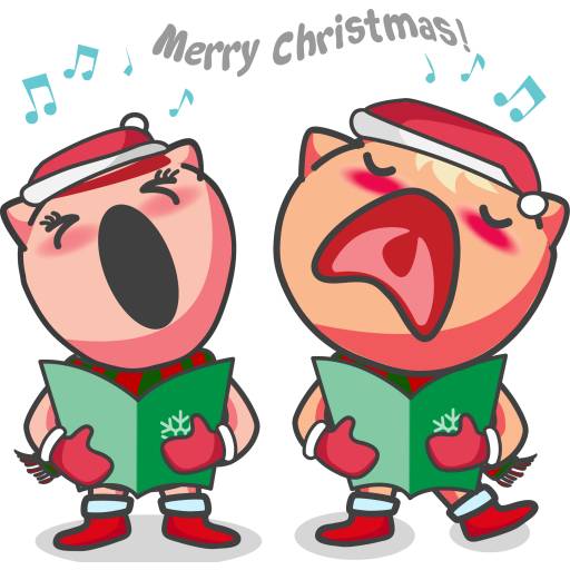 Набор стикеров Keefymoji- Christmas для WhatsApp 11