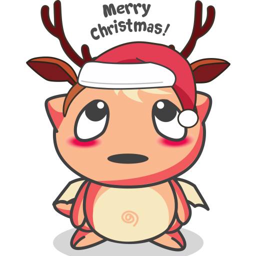 Набор стикеров Keefymoji- Christmas для WhatsApp 4