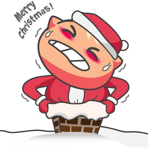 Набор стикеров Keefymoji- Christmas для WhatsApp 8