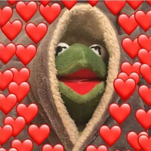 Набор стикеров Kermit the frog part 1 (Feat. Gerry) для WhatsApp 1