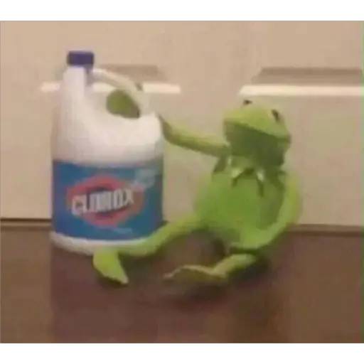 Набор стикеров Kermit the frog part 1 (Feat. Gerry) для WhatsApp 13