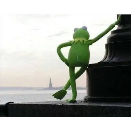 Набор стикеров Kermit the frog part 1 (Feat. Gerry) для WhatsApp 15