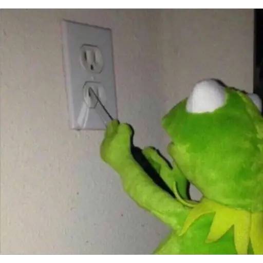 Набор стикеров Kermit the frog part 1 (Feat. Gerry) для WhatsApp 3