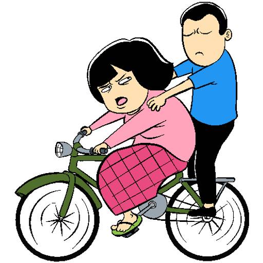 Набор стикеров Leznar's comic sticker pack 1 для WhatsApp 1