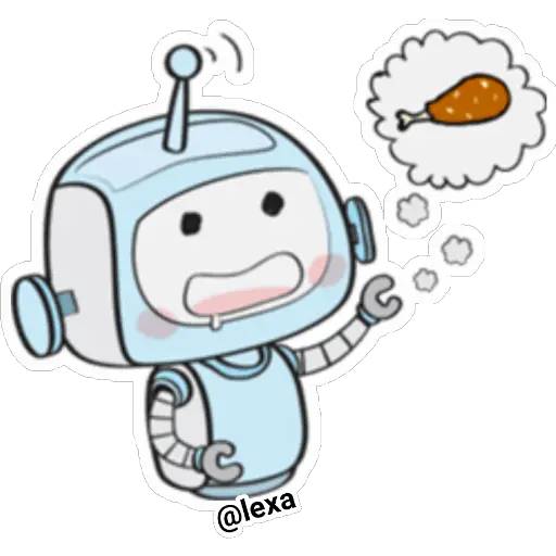 Набор стикеров 🧿▪️ LITTLE bot ▪️🧿 для WhatsApp 10