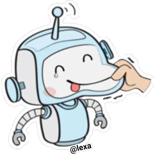 Набор стикеров 🧿▪️ LITTLE bot ▪️🧿 для WhatsApp 11