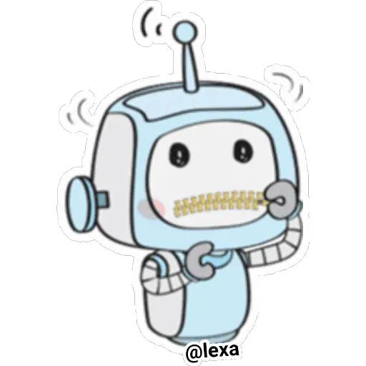 Набор стикеров 🧿▪️ LITTLE bot ▪️🧿 для WhatsApp 17