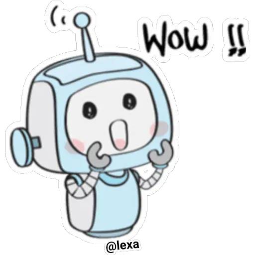 Набор стикеров 🧿▪️ LITTLE bot ▪️🧿 для WhatsApp 23