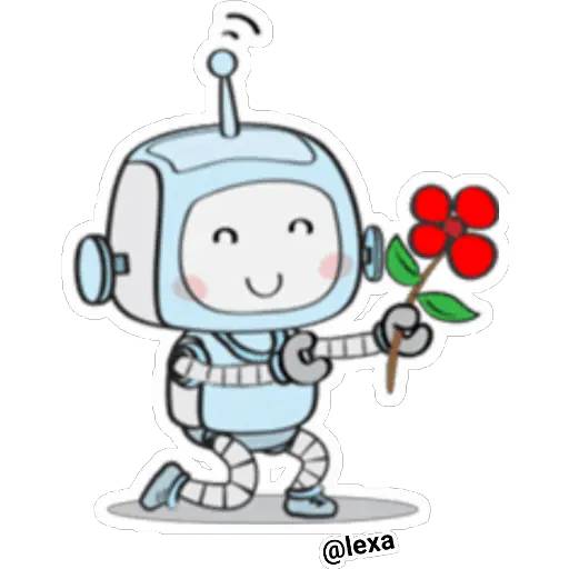 Набор стикеров 🧿▪️ LITTLE bot ▪️🧿 для WhatsApp 28