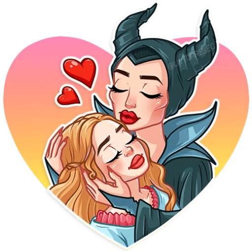 Набор стикеров MALÉFICA для WhatsApp 14