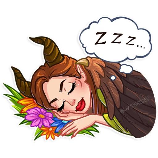 Набор стикеров MALÉFICA для WhatsApp 19