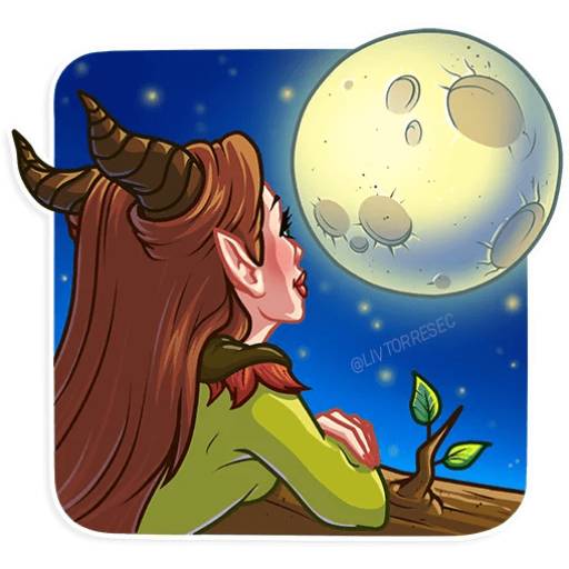 Набор стикеров MALÉFICA для WhatsApp 20