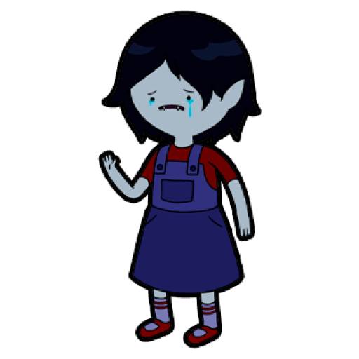 Набор стикеров Marceline Abadeer (Adventure Time) для WhatsApp 10