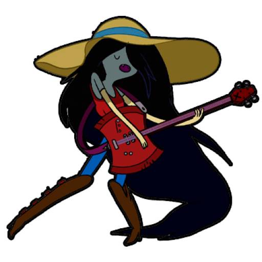 Набор стикеров Marceline Abadeer (Adventure Time) для WhatsApp 14