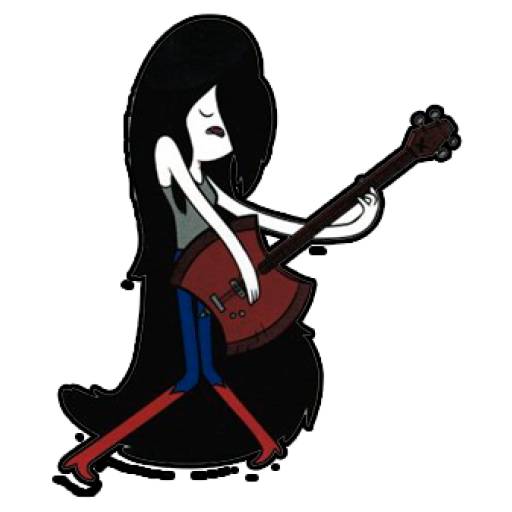 Набор стикеров Marceline Abadeer (Adventure Time) для WhatsApp 15