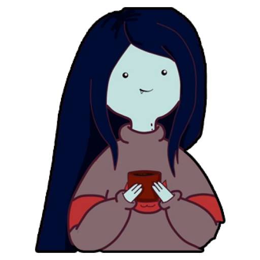 Набор стикеров Marceline Abadeer (Adventure Time) для WhatsApp 16