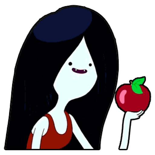 Набор стикеров Marceline Abadeer (Adventure Time) для WhatsApp 17