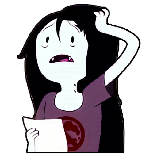 Набор стикеров Marceline Abadeer (Adventure Time) для WhatsApp 18