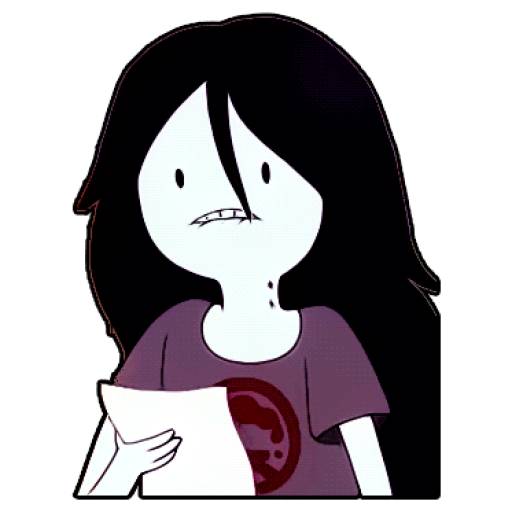 Набор стикеров Marceline Abadeer (Adventure Time) для WhatsApp 19