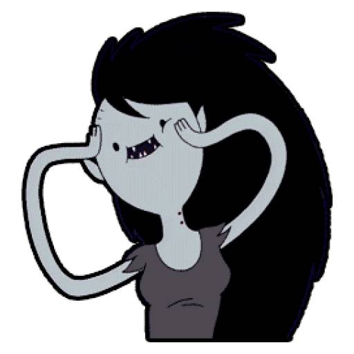 Набор стикеров Marceline Abadeer (Adventure Time) для WhatsApp 2