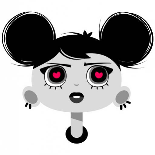 Набор стикеров Miuki - cute stickers для WhatsApp 3