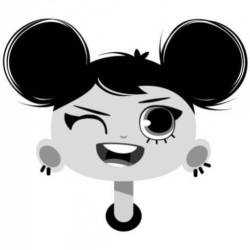 Набор стикеров Miuki - cute stickers для WhatsApp 7