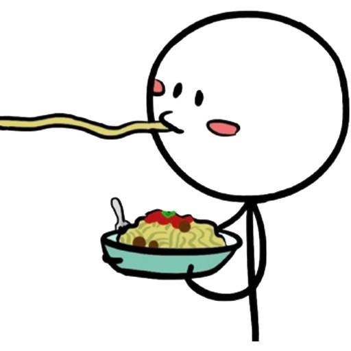 Набор стикеров Mr. Stick для WhatsApp 12