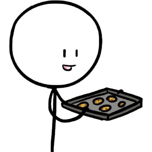 Набор стикеров Mr. Stick для WhatsApp 13