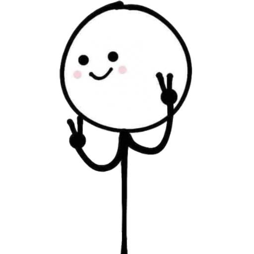 Набор стикеров Mr. Stick для WhatsApp 20