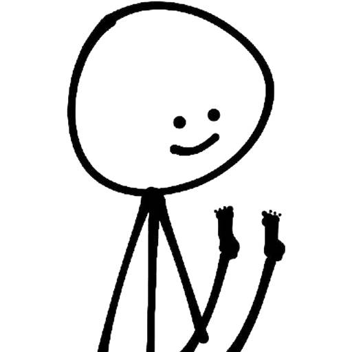 Набор стикеров Mr. Stick для WhatsApp 22