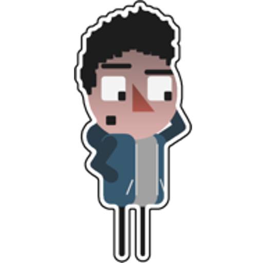 Набор стикеров Nico&Carmina для WhatsApp 12