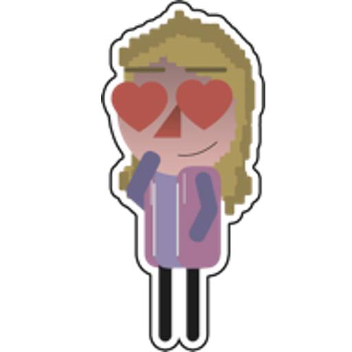 Набор стикеров Nico&Carmina для WhatsApp 19