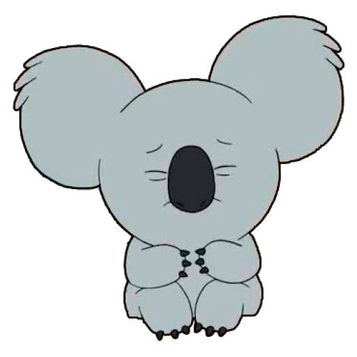 Набор стикеров Nom Nom (We Bear Bears) для WhatsApp 1