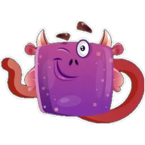 Набор стикеров 💜❤️😈ONIO😈❤️💜 для WhatsApp 23